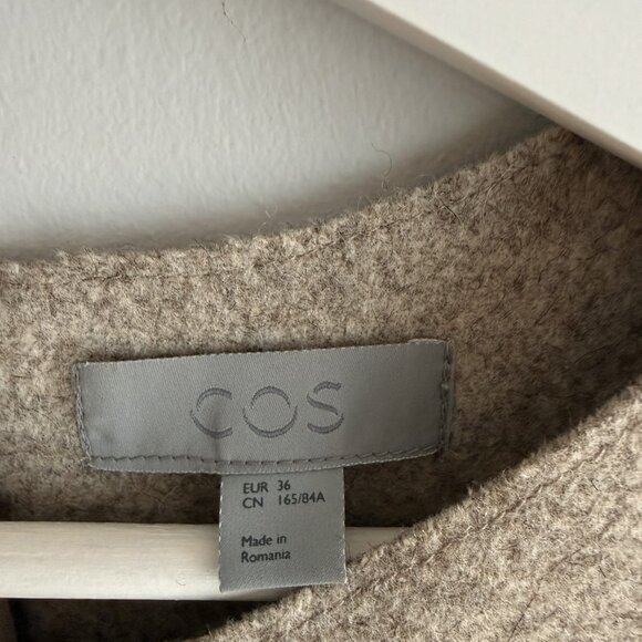 COS Wool shift dress - Picture 3 of 4